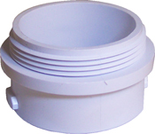 Pleatco F2M Adapter 2`` MPT for a 2 3/8`` keyed hole