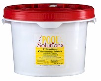 Pool Solutions 3 inch Chlorine Tablets 25 lbs