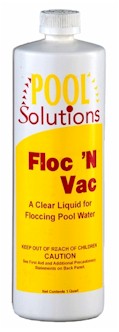 Pool Solutions Cover Cleaner, Pool Solutions Floc N Vac, Pool Solutions Sand-Aid Filter Aid, Pool Solutions Surface Cleaner, Rainbow Spa Mini Vacuum