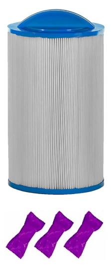 Filbur FC 0200 Replacement Filter Cartridge with 3 Filter Washes