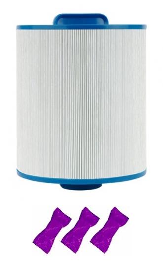 Pleatco PAS35 F2M Replacement Filter Cartridge with 3 Filter Washes
