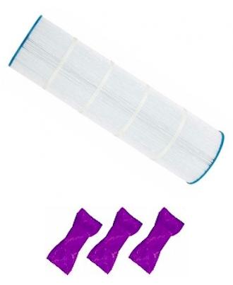 Pleatco PA100N Replacement Filter Cartridge with 3 Filter Washes