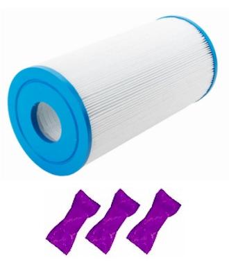 Swimquip 108 Replacement Filter Cartridge with 3 Filter Washes