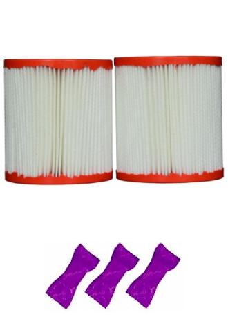 Pleatco PIN3PAIR Replacement Filter Cartridge with 3 Filter Washes
