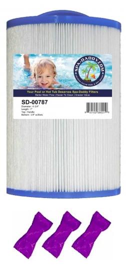 Pleatco PSG13.5 XP4 Replacement Filter Cartridge with 3 Filter Washes