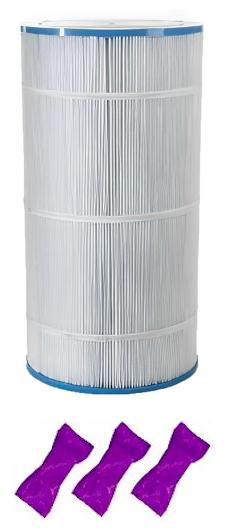 Filbur FC 3105 Replacement Filter Cartridge with 3 Filter Washes