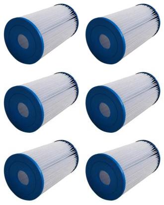 6 pack of Intex Model B compatible filters