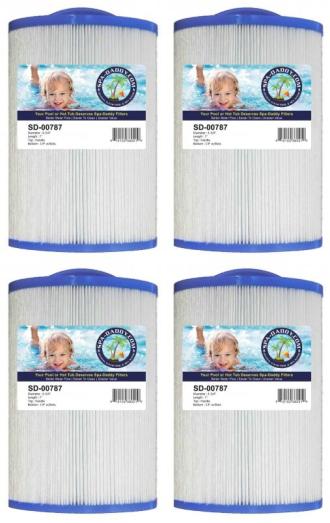 4 pack of Pleatco PSG13.5 XP4 compatible filters