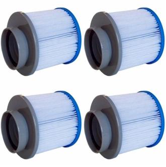 4 pack of Bubble Spa compatible filters