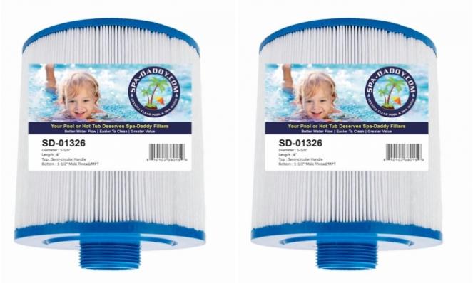 2 pack of Pleatco PSN25P4 compatible filters