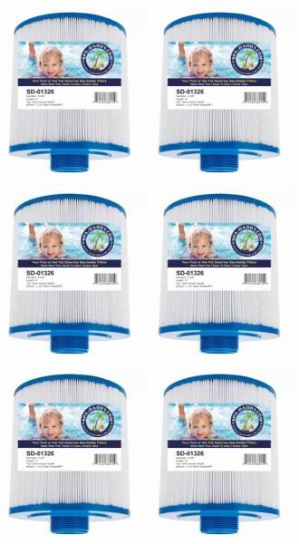 6 pack of Pleatco PSN25P4 compatible filters