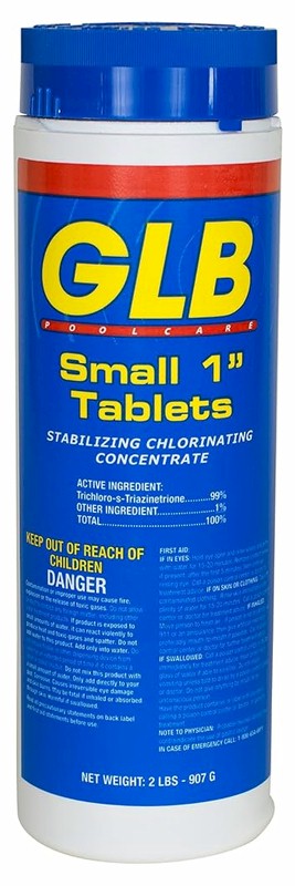 1 Inch Chlorine Tablets 2 lbs 2 lbs