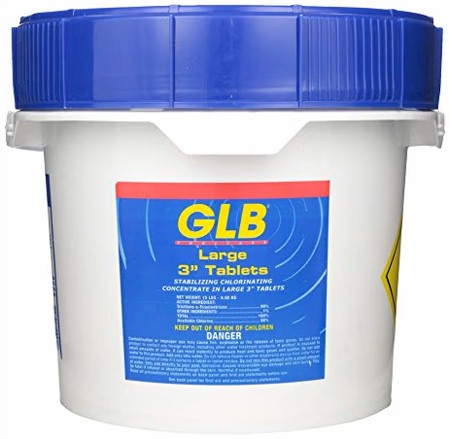 3 Inch Chlorine Tablets 25 lbs Pail 25 lbs