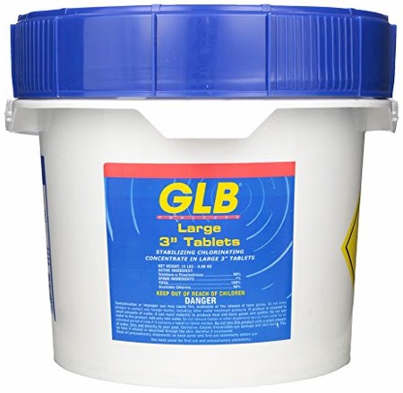 3 Inch Chlorine Tablets 25 lbs Pail 25 lbs