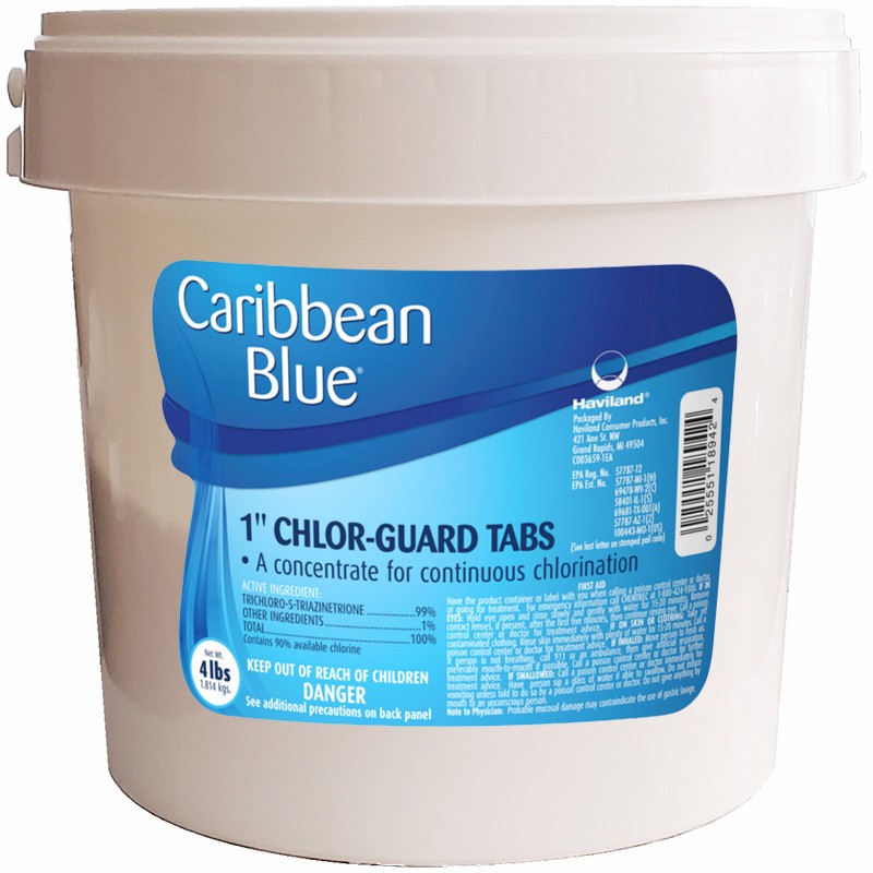 1 Inch Chlorine Tablets 25 lbs Pail