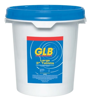 GLB 3 inch Stabilized Chlorine Tablets 50 lbs