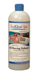 Sea-Klear Spa Self-Floccing Defoamer 1 quart