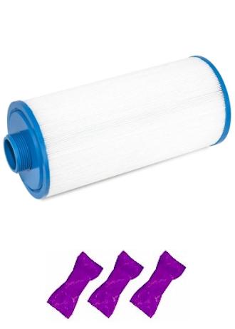 APC 12519 Replacement Filter Cartridge with 3 Filter Washes