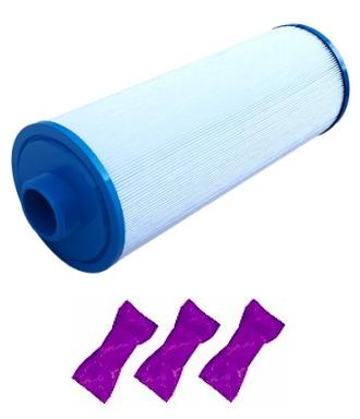 PTL50W SV W PAD AD Replacement Filter Cartridge with 3 Filter Washes