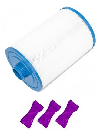 Pleatco PWW50P3 Replacement Filter Cartridge with 3 Filter Washes