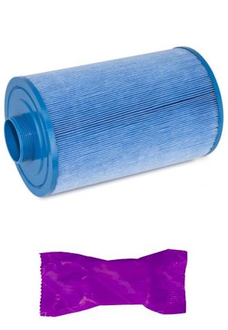 Pleatco PAS35 F2M M Replacement Filter Cartridge with 1 Filter Wash