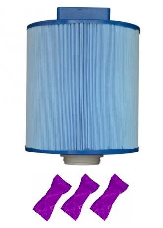 Pleatco PAS35 F2M M Replacement Filter Cartridge with 3 Filter Washes