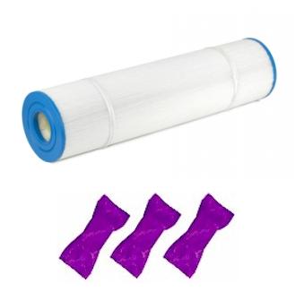 Pleatco PRB25 IN Replacement Filter Cartridge with 3 Filter Washes