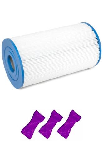 Spa Daddy SD 00703 Replacement Filter Cartridge with 3 Filter Washes
