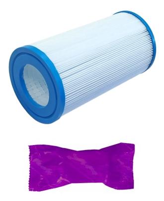 Pleatco PH3 Replacement Filter Cartridge with 1 Filter Wash