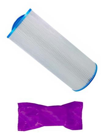 Spa Daddy SD 00573 Replacement Filter Cartridge with 1 Filter Wash