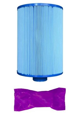 Pleatco PMAX50P4 M Replacement Filter Cartridge with 1 Filter Wash