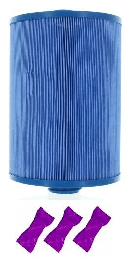 Pleatco PWW50P3 M Replacement Filter Cartridge with 3 Filter Washes