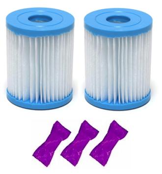 PIN3PAIR Replacement Filter Cartridge with 3 Filter Washes