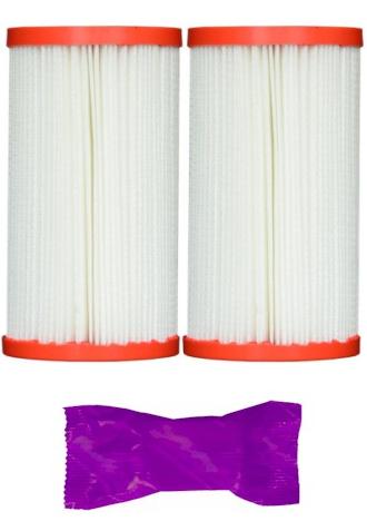 Pleatco PH3 PAIR Replacement Filter Cartridge with 1 Filter Wash