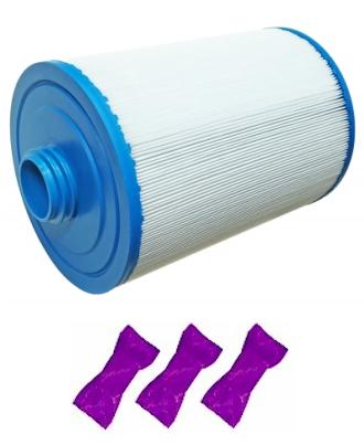 Pleatco PMAX50P3 Replacement Filter Cartridge with 3 Filter Washes