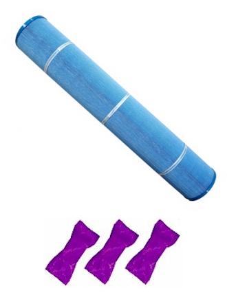 17 0051 (Antimicrobial) Replacement Filter Cartridge with 3 Filter Washes