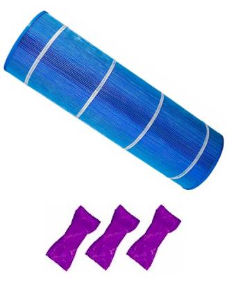 25230 0125S (Antimicrobial) Replacement Filter Cartridge with 3 Filter Washes