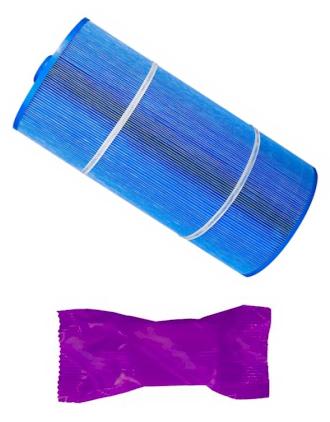 Pleatco PSD125 2000 M Replacement Filter Cartridge with 1 Filter Wash