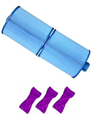 Pleatco PWW100P3 M SET Replacement Filter Cartridge with 3 Filter Washes