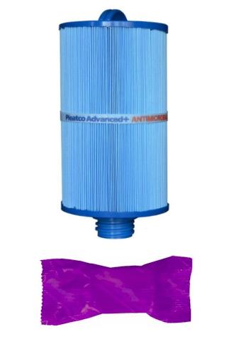 Pleatco PDY36P3 M Replacement Filter Cartridge with 1 Filter Wash