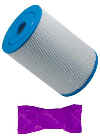 Spa Daddy SD 00850 Replacement Filter Cartridge with 1 Filter Wash