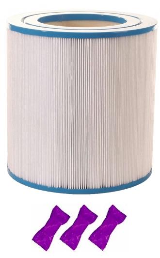 Pleatco PDM28 Replacement Filter Cartridge with 3 Filter Washes