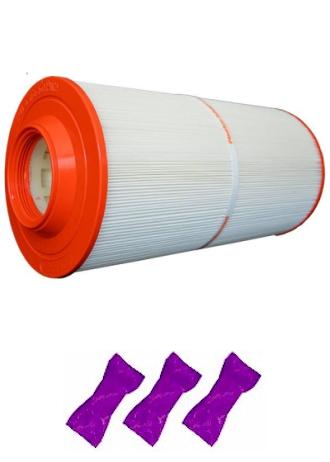 Pleatco X43 PH75SV Replacement Filter Cartridge with 3 Filter Washes