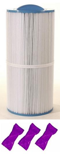 Unicel C 7449 Replacement Filter Cartridge with 3 Filter Washes
