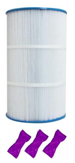 Unicel 701038 Replacement Filter Cartridge with 3 Filter Washes